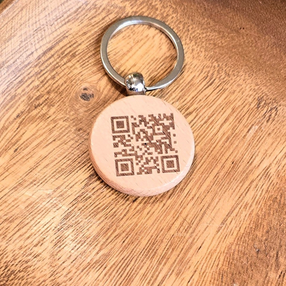 Custom Wood Keychain