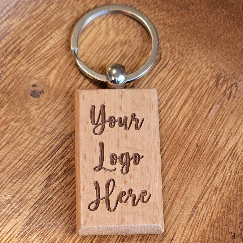 Custom Wood Keychain