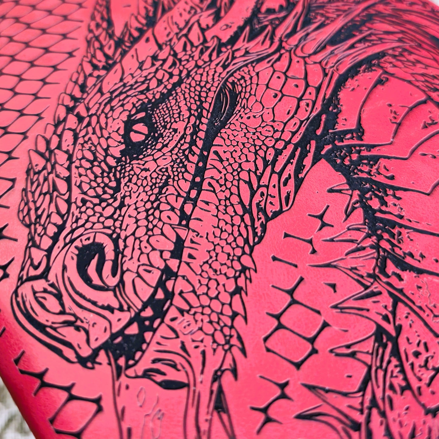 Dragon Leatherette Journal - Lined Pages