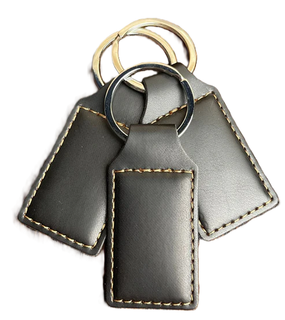 Custom Leatherette Keychain