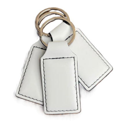 Custom Leatherette Keychain