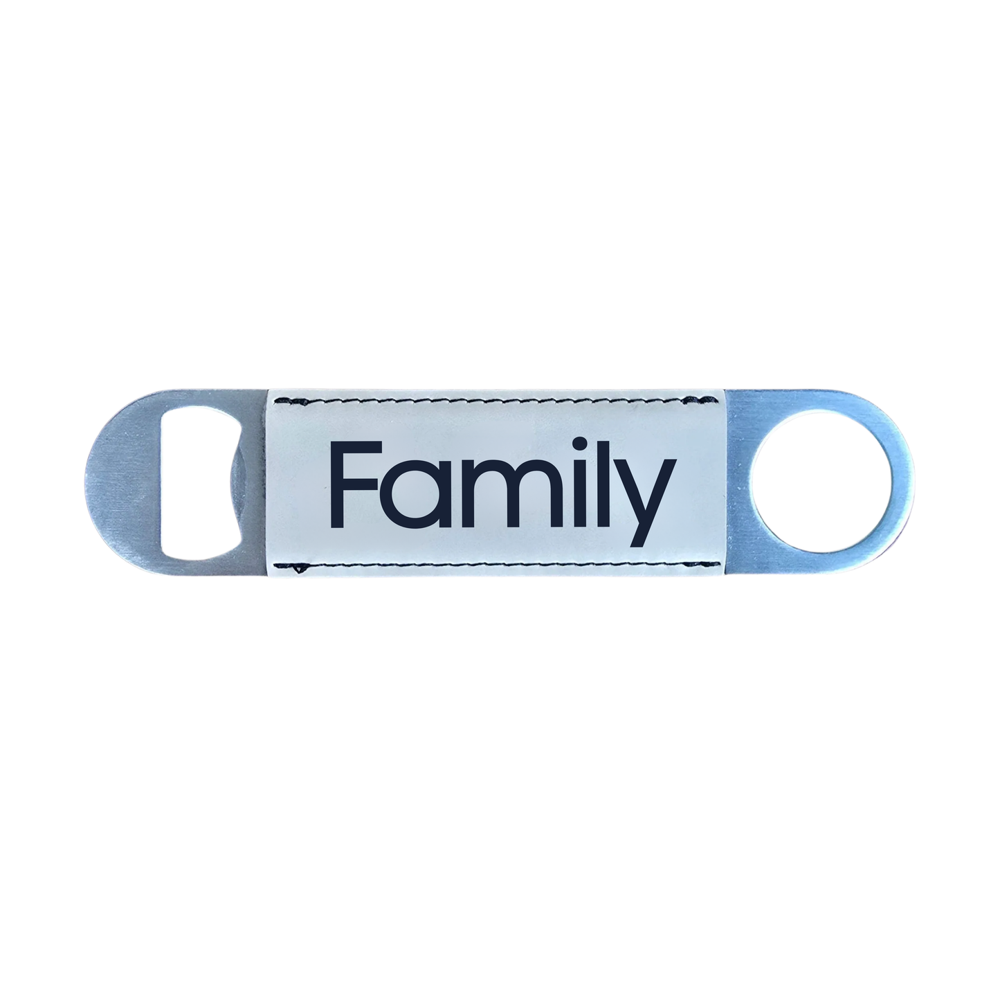 Personalized Leatherette Bottle Opener