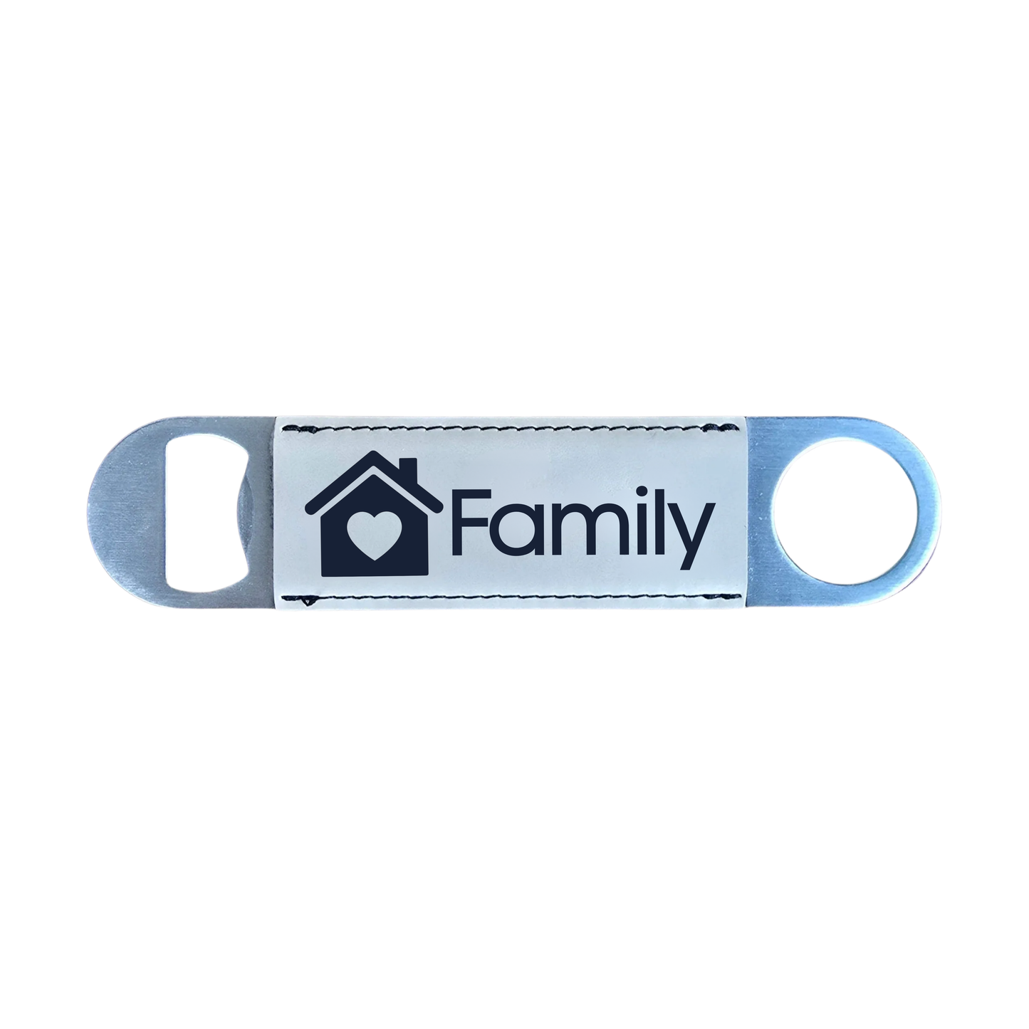 Personalized Leatherette Bottle Opener