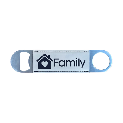 Personalized Leatherette Bottle Opener