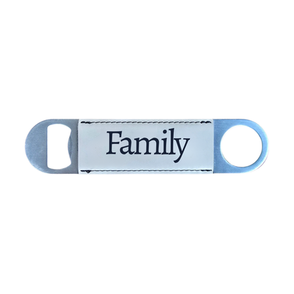 Personalized Leatherette Bottle Opener