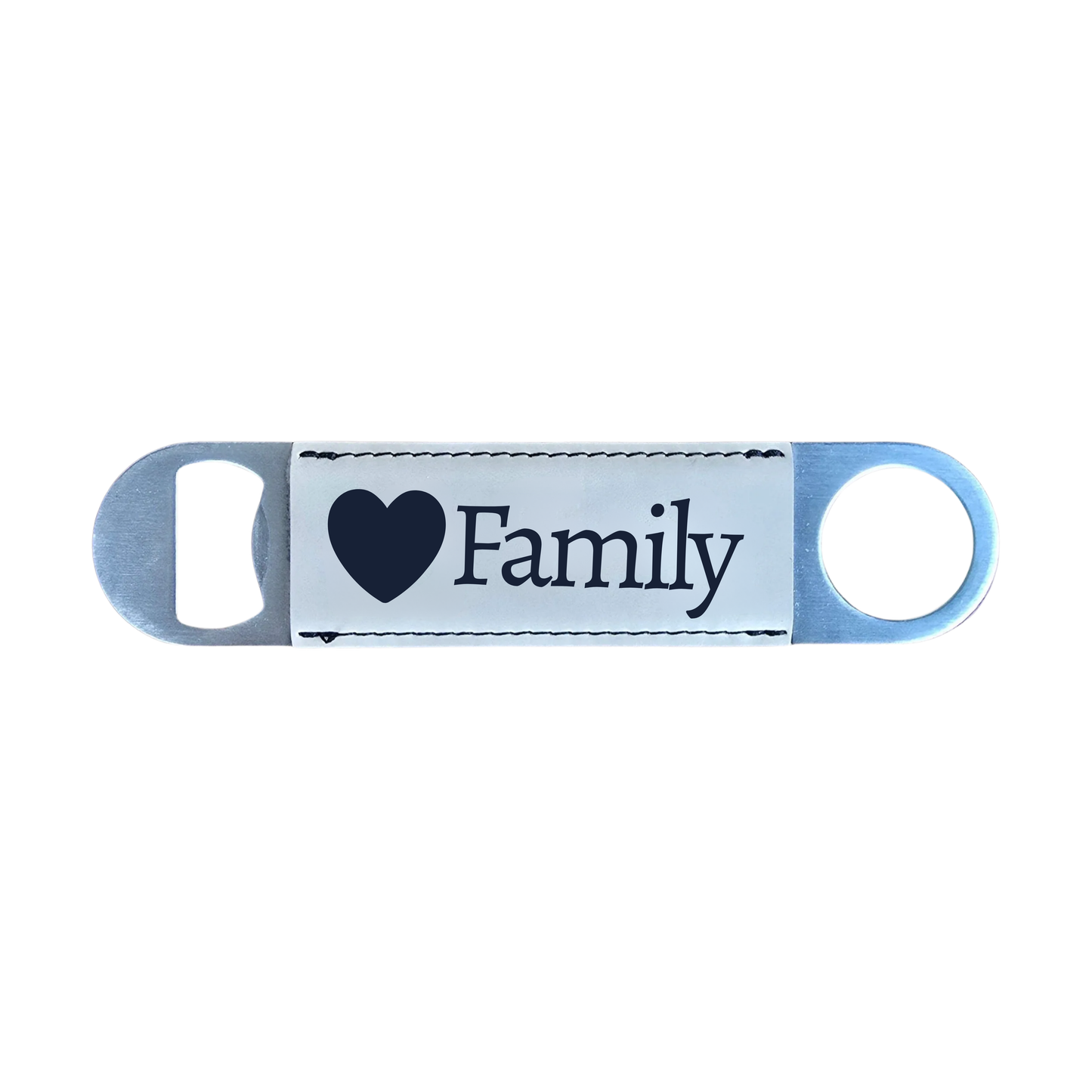 Personalized Leatherette Bottle Opener