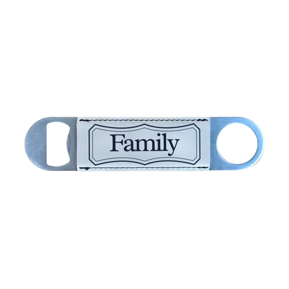 Personalized Leatherette Bottle Opener