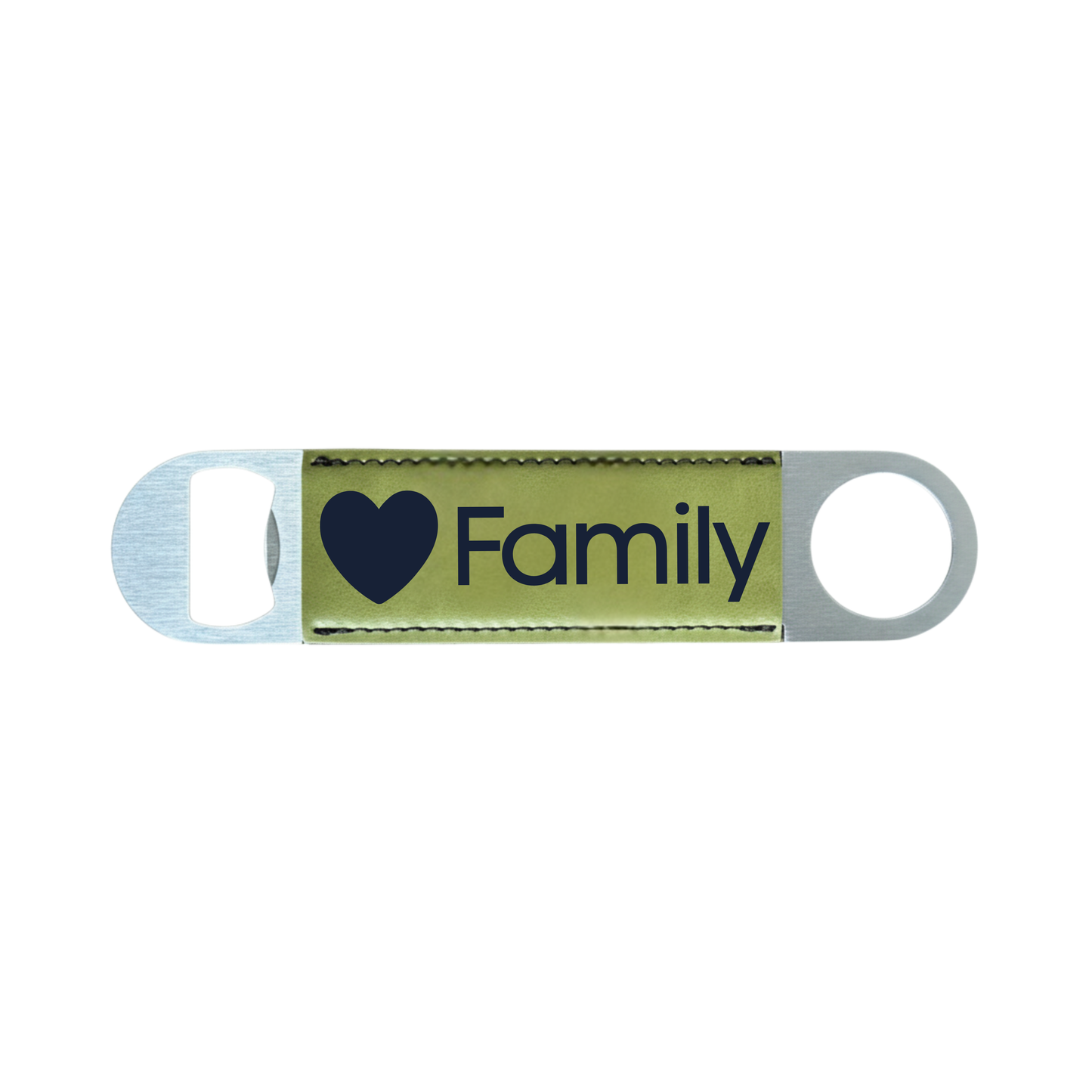 Personalized Leatherette Bottle Opener