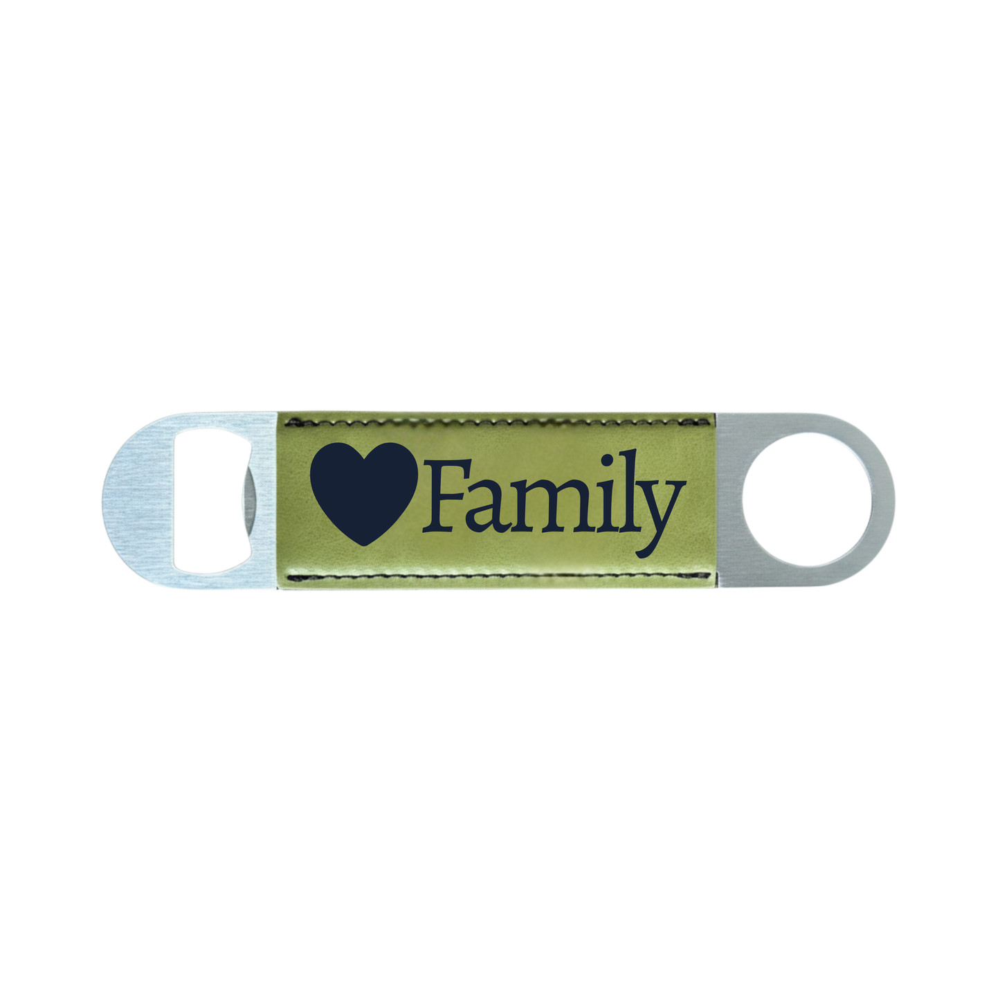 Personalized Leatherette Bottle Opener
