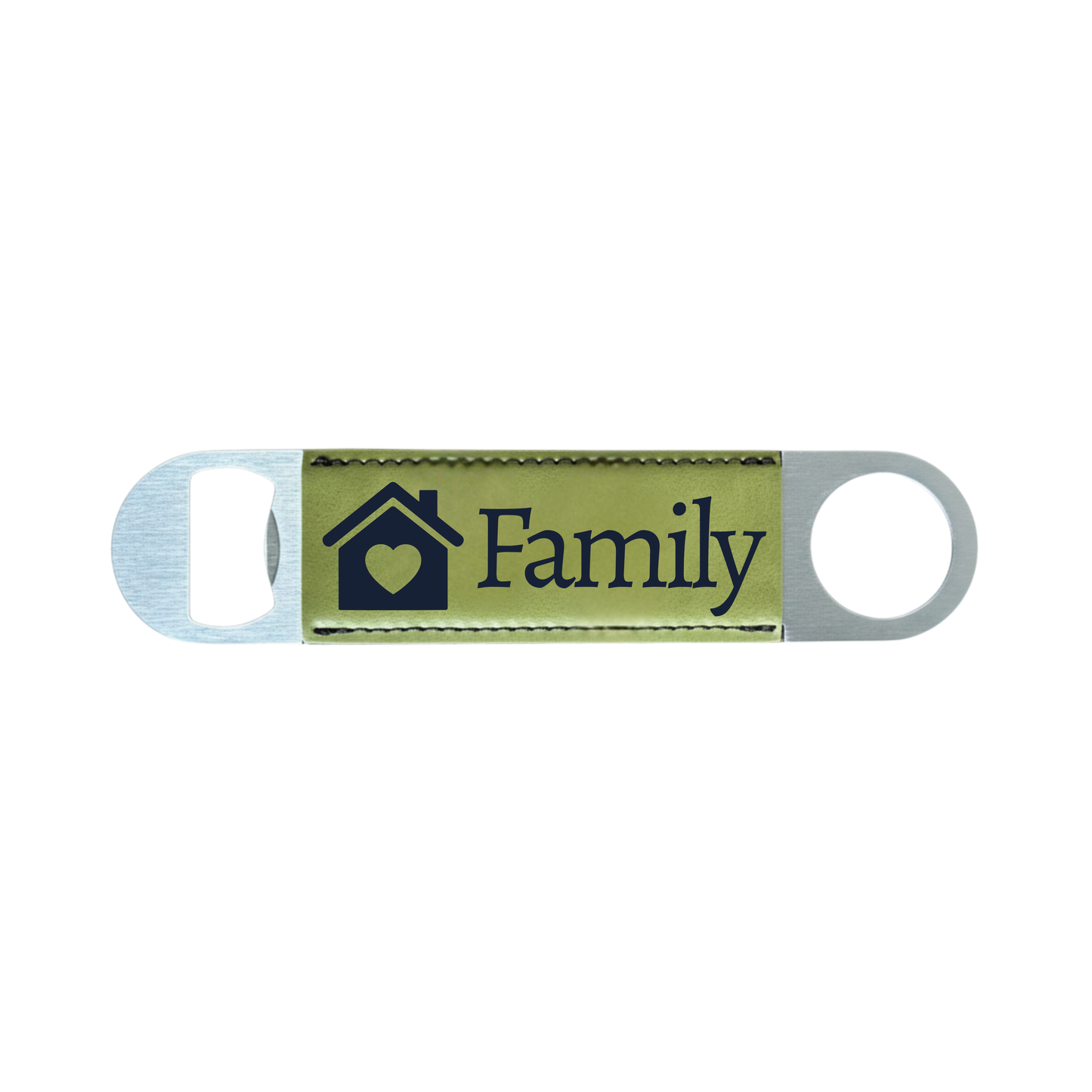 Personalized Leatherette Bottle Opener