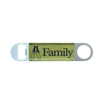 Personalized Leatherette Bottle Opener