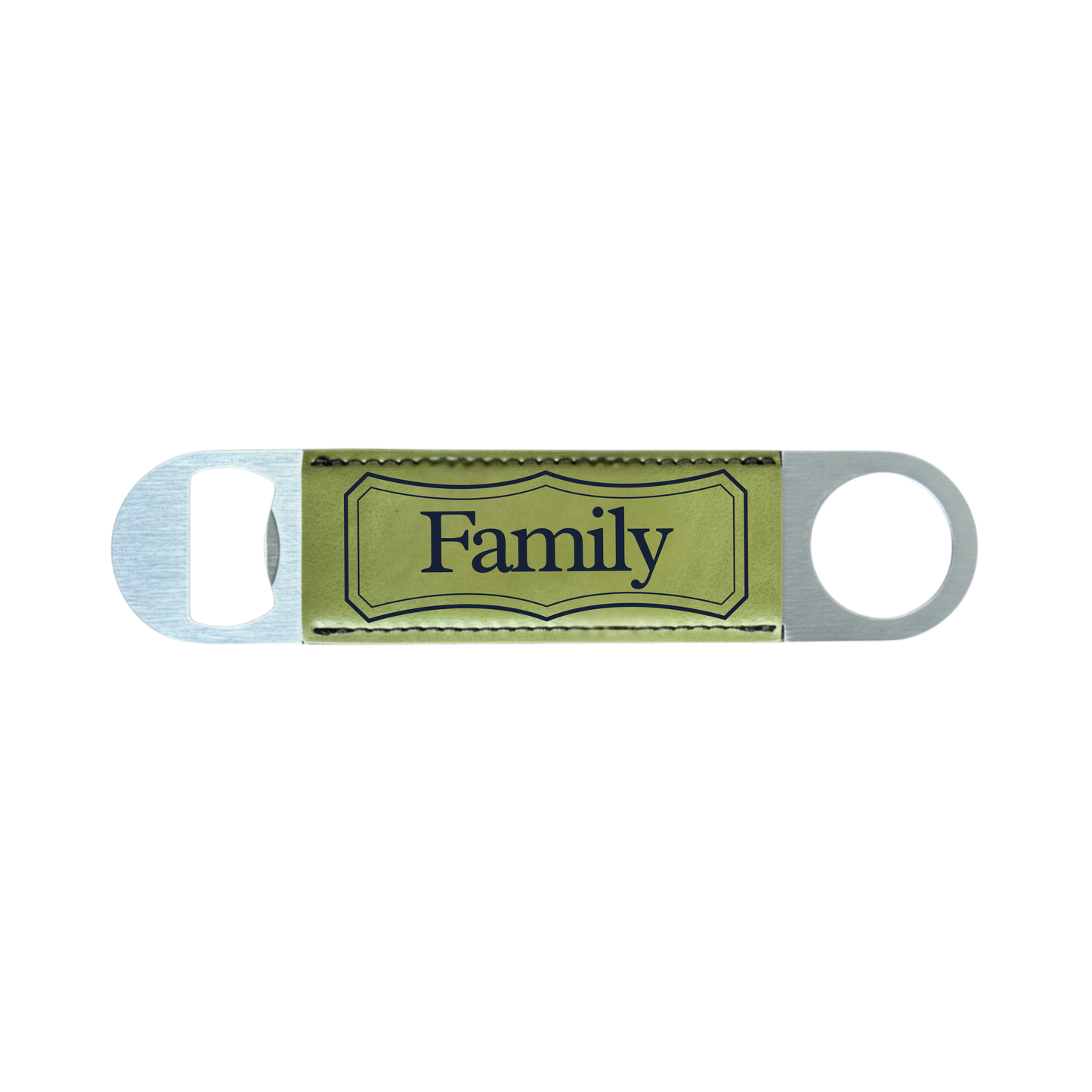 Personalized Leatherette Bottle Opener