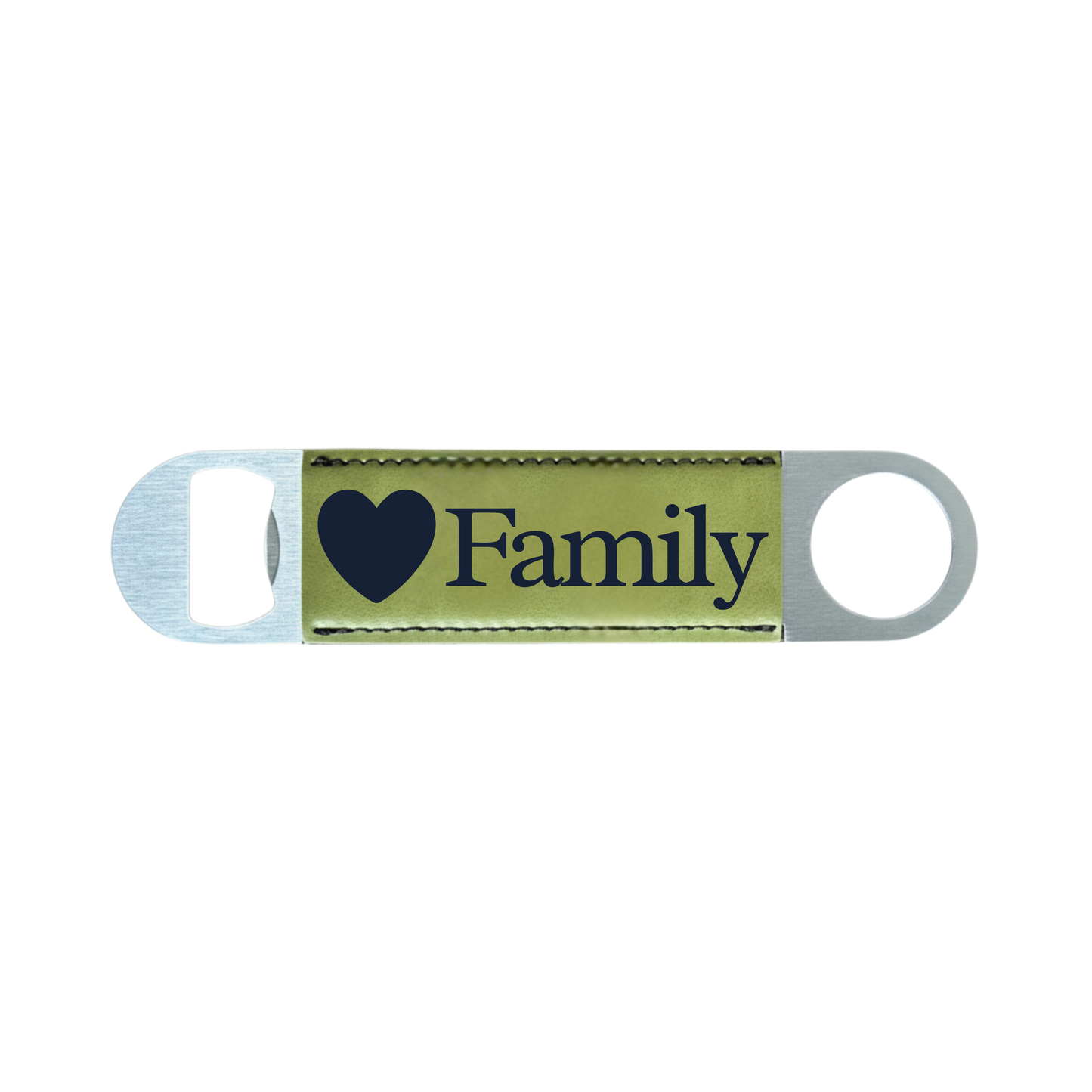 Personalized Leatherette Bottle Opener