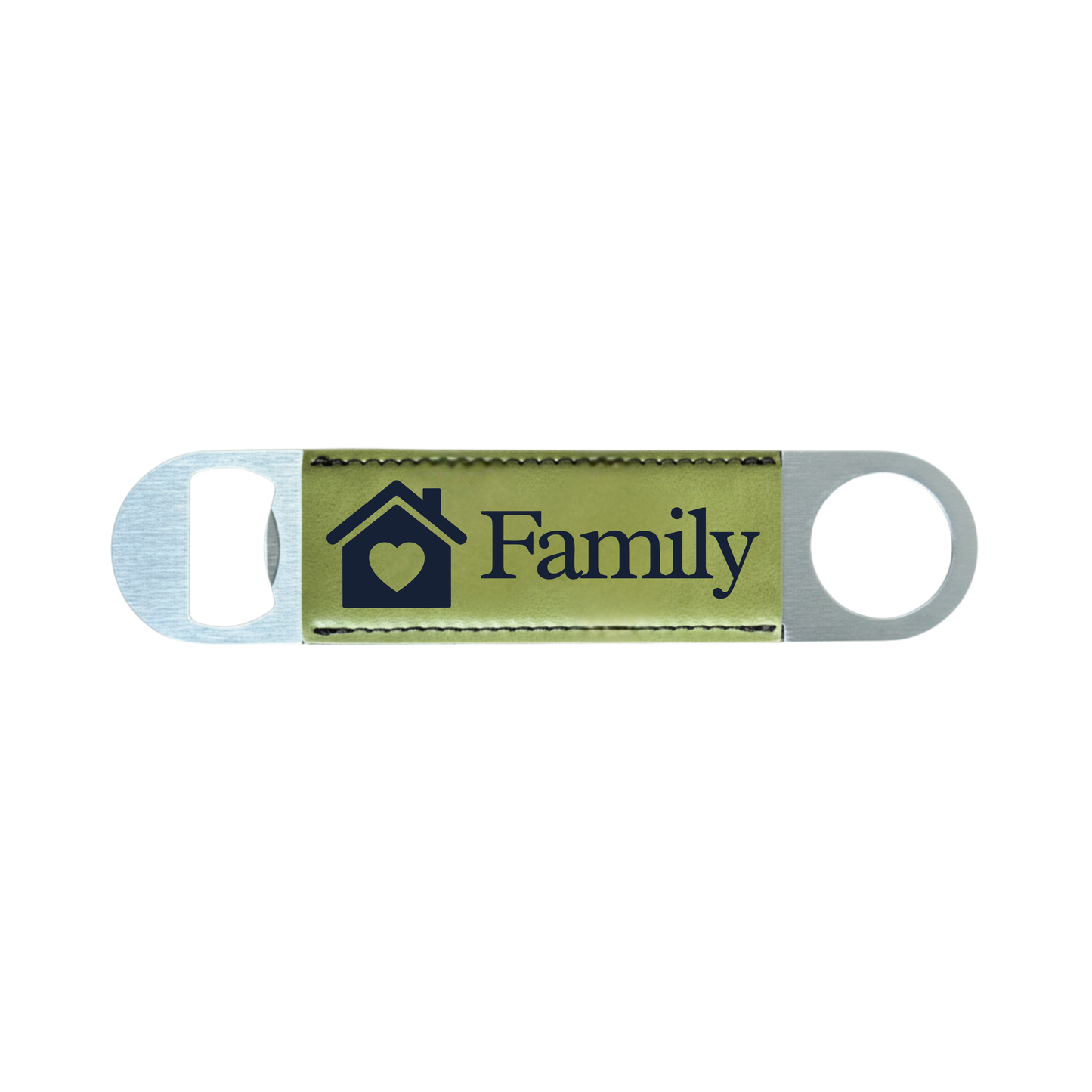 Personalized Leatherette Bottle Opener