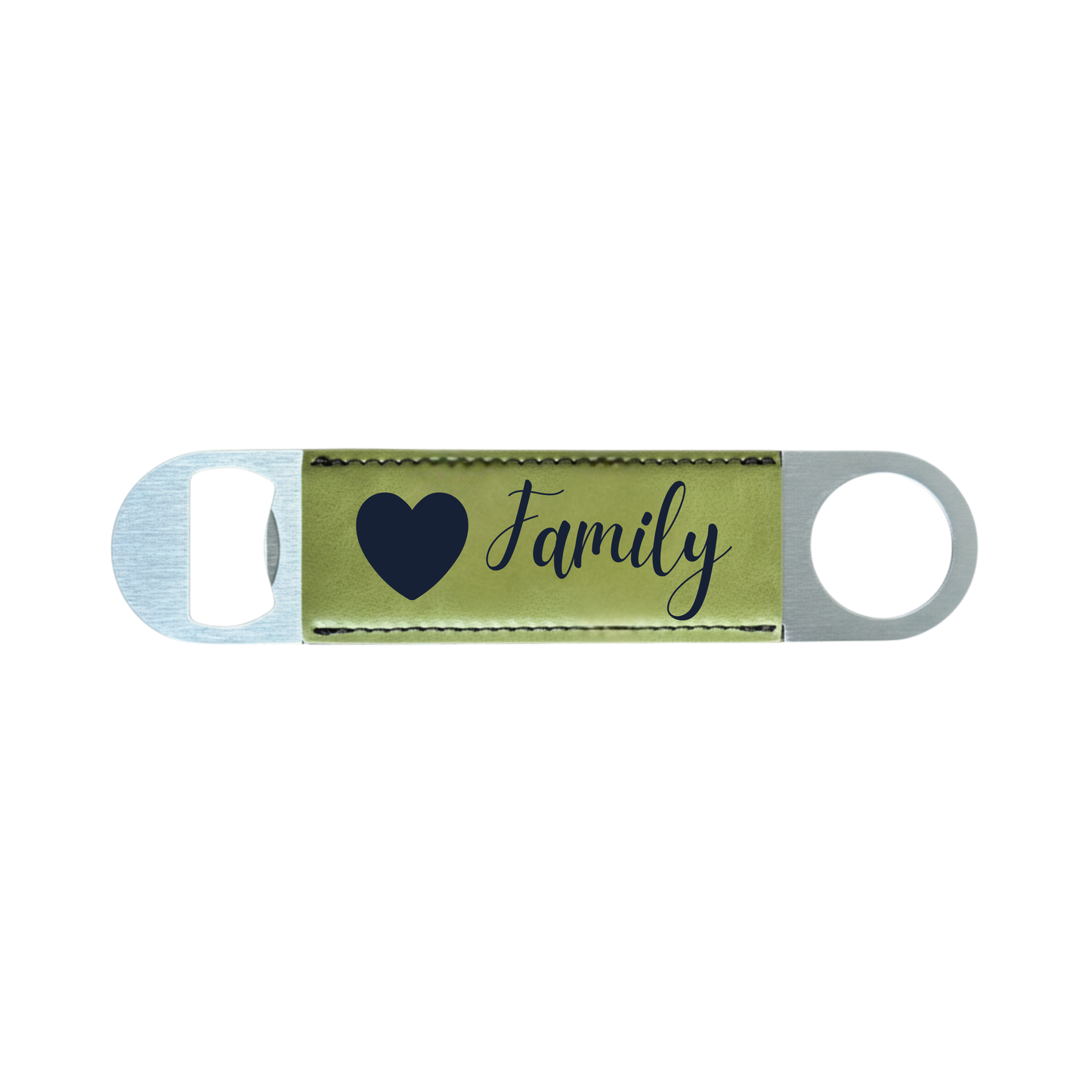 Personalized Leatherette Bottle Opener