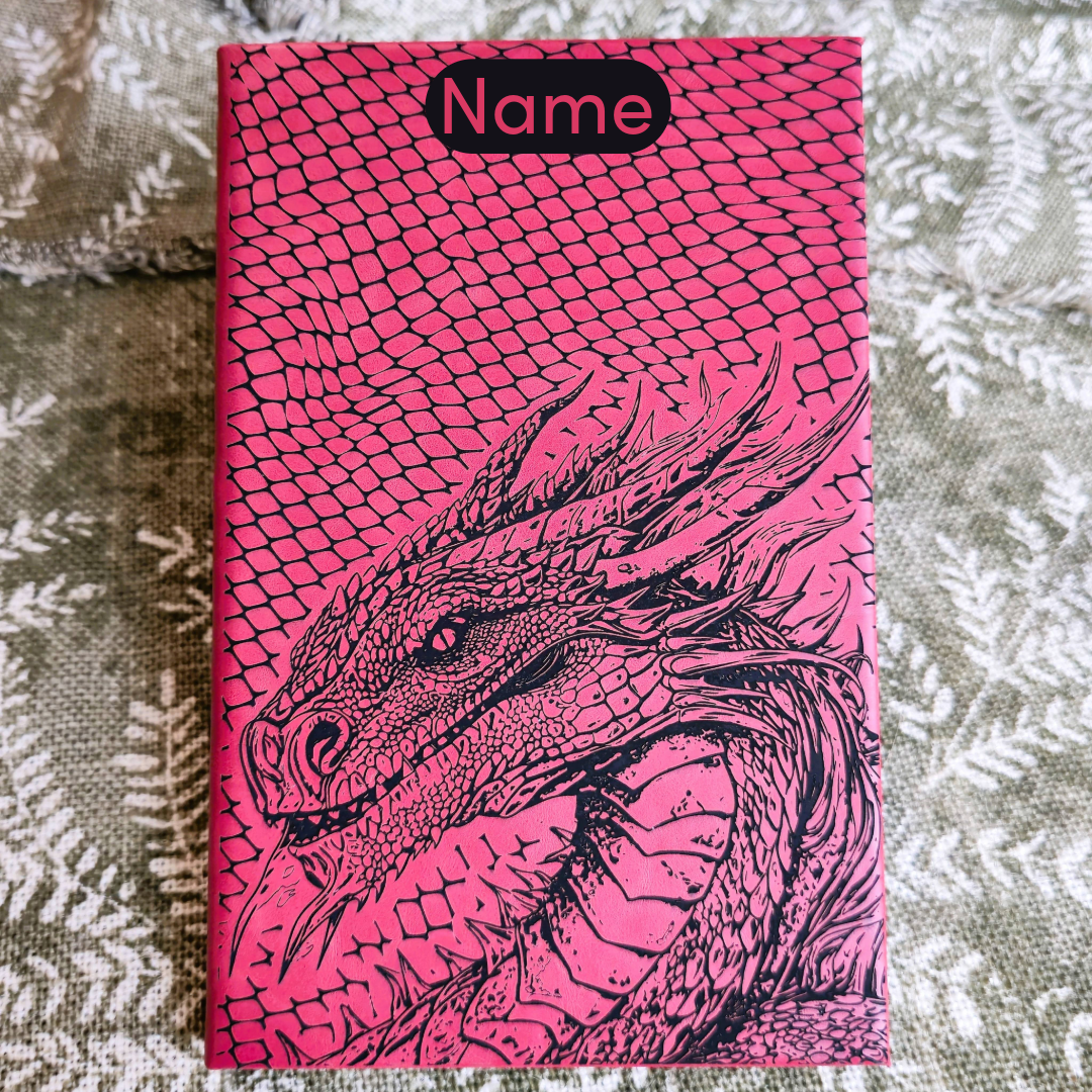 Dragon Leatherette Journal - Lined Pages