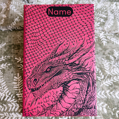 Dragon Leatherette Journal - Lined Pages