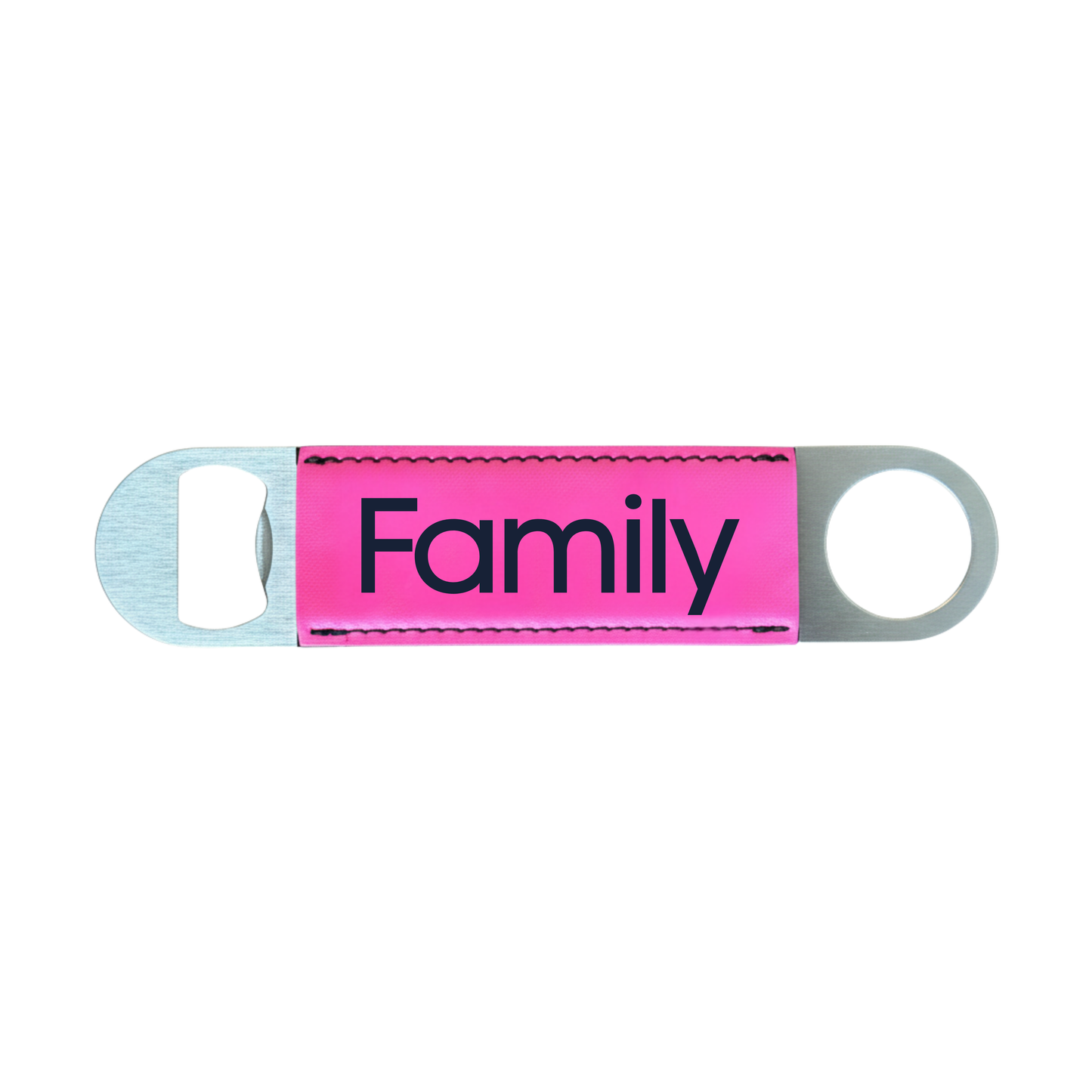 Personalized Leatherette Bottle Opener
