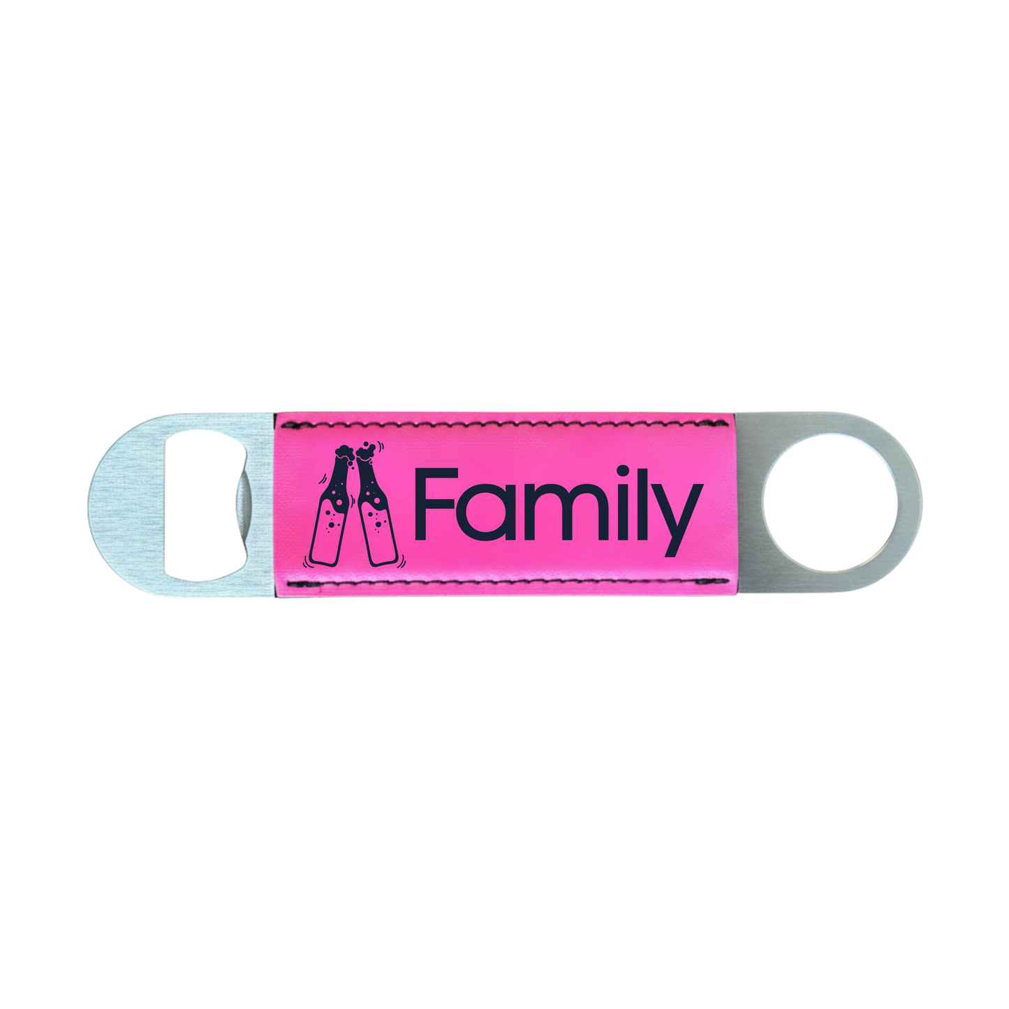 Personalized Leatherette Bottle Opener