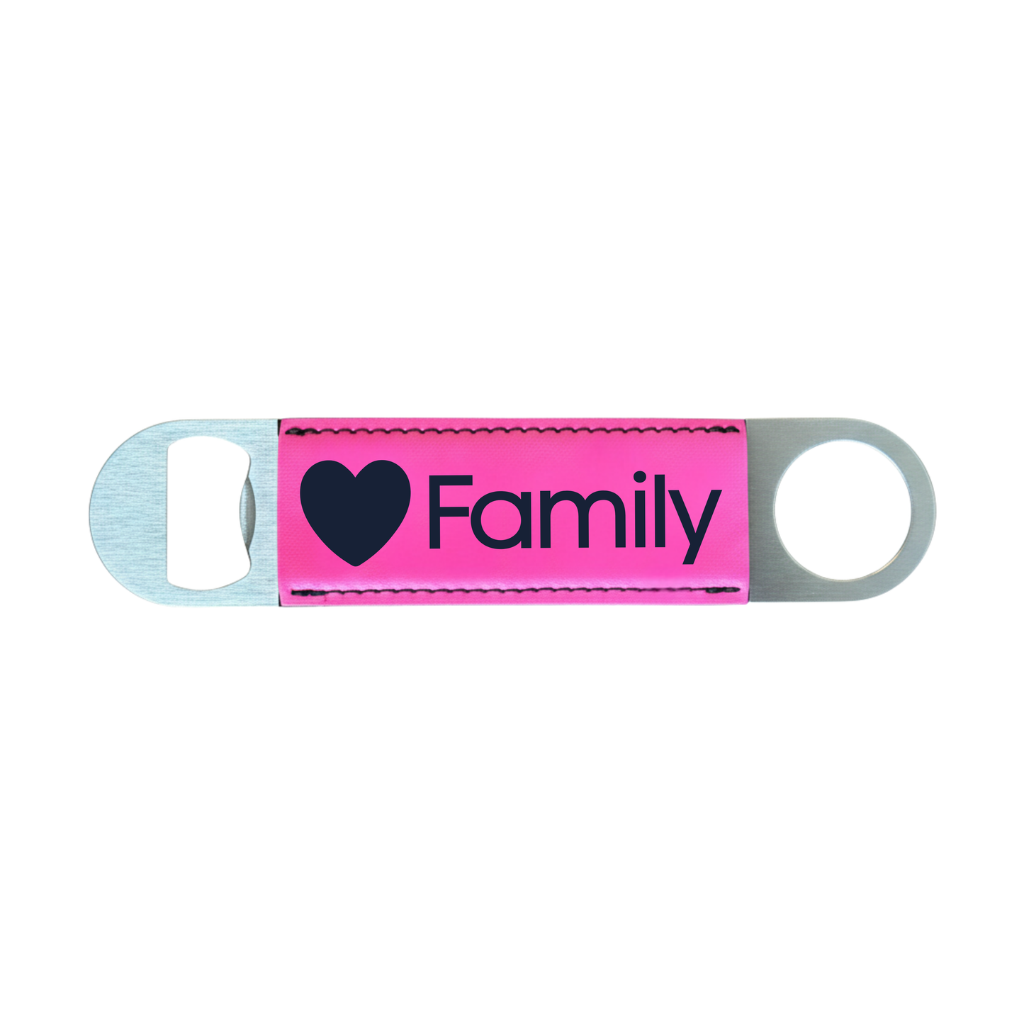 Personalized Leatherette Bottle Opener
