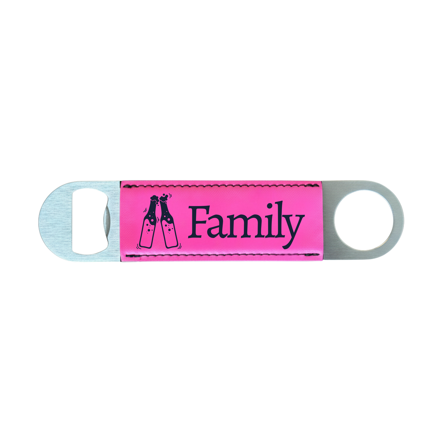 Personalized Leatherette Bottle Opener