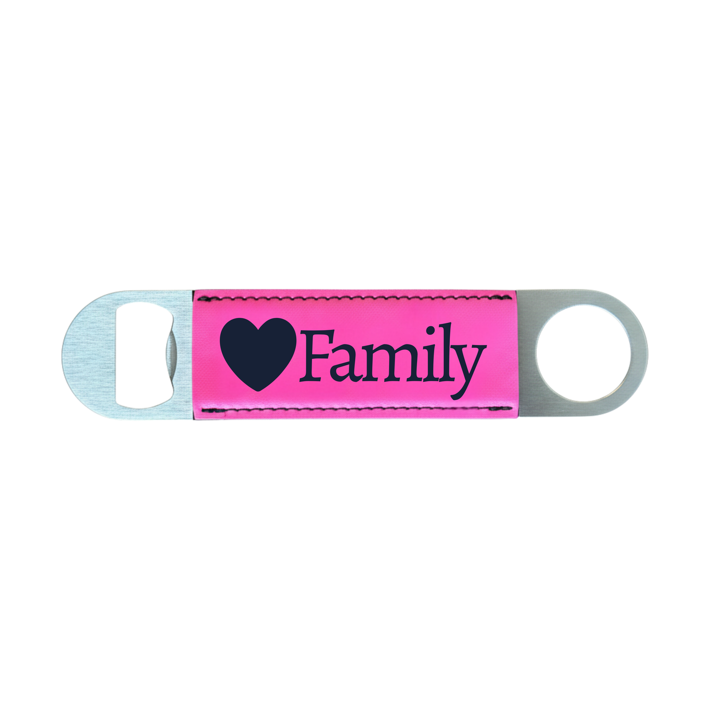 Personalized Leatherette Bottle Opener