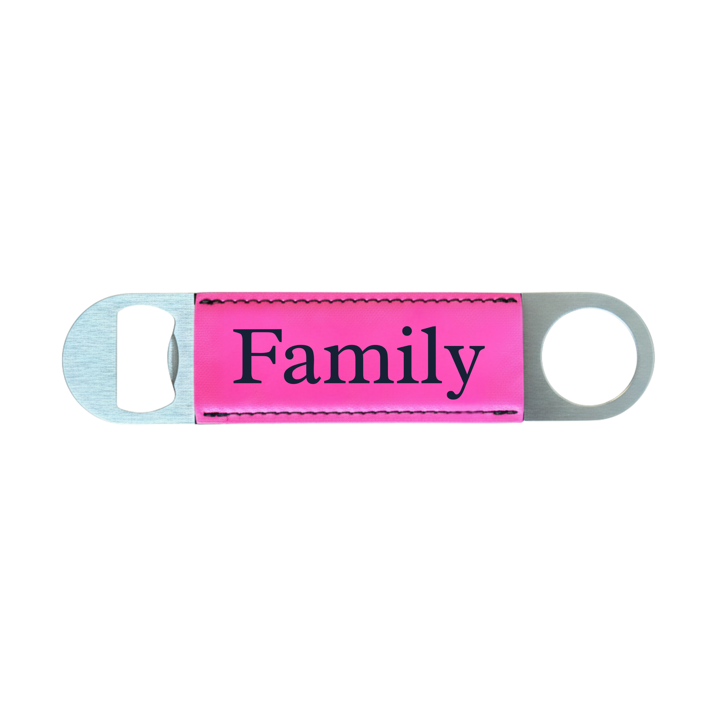 Personalized Leatherette Bottle Opener