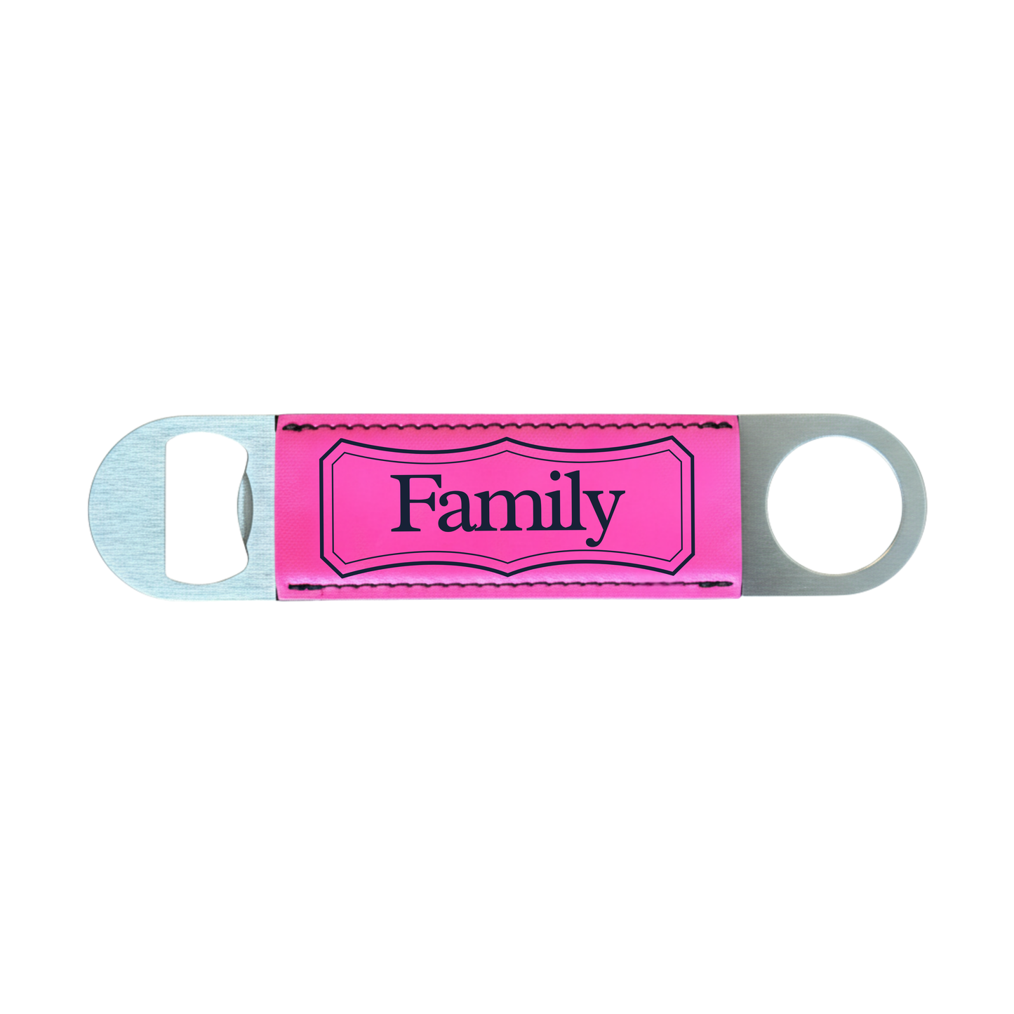 Personalized Leatherette Bottle Opener