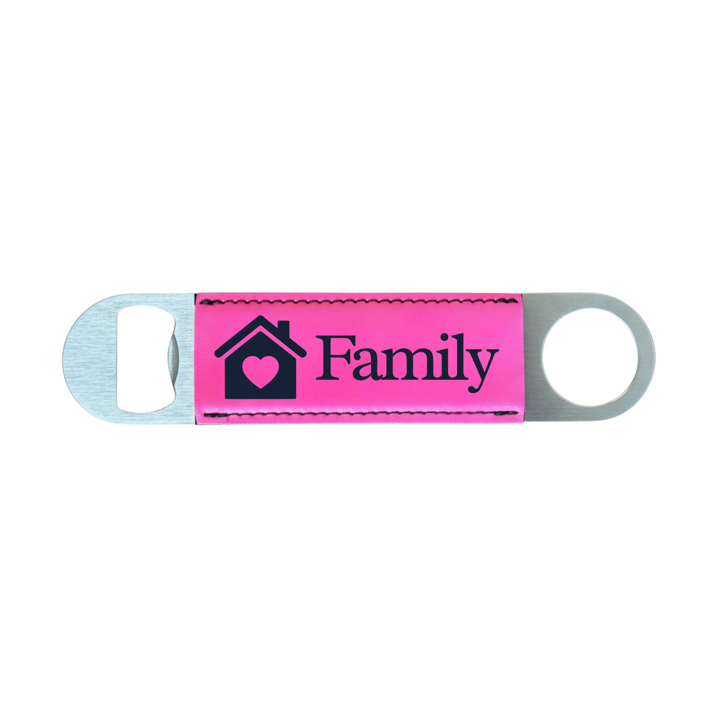 Personalized Leatherette Bottle Opener