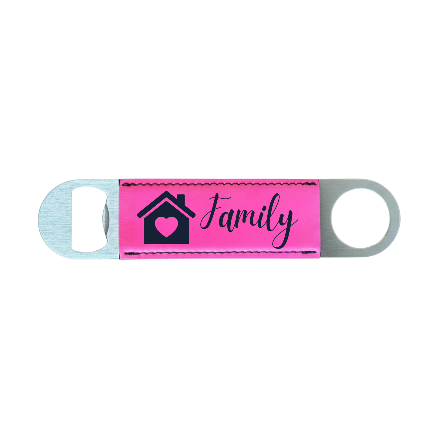 Personalized Leatherette Bottle Opener