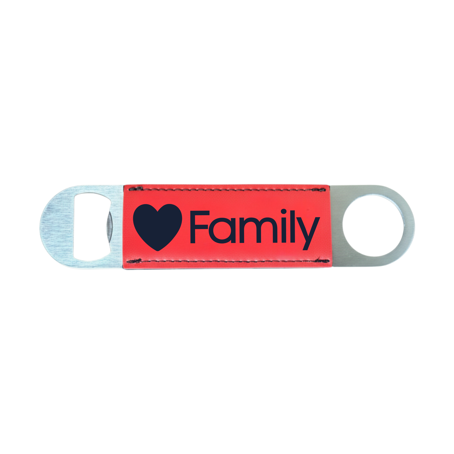 Personalized Leatherette Bottle Opener