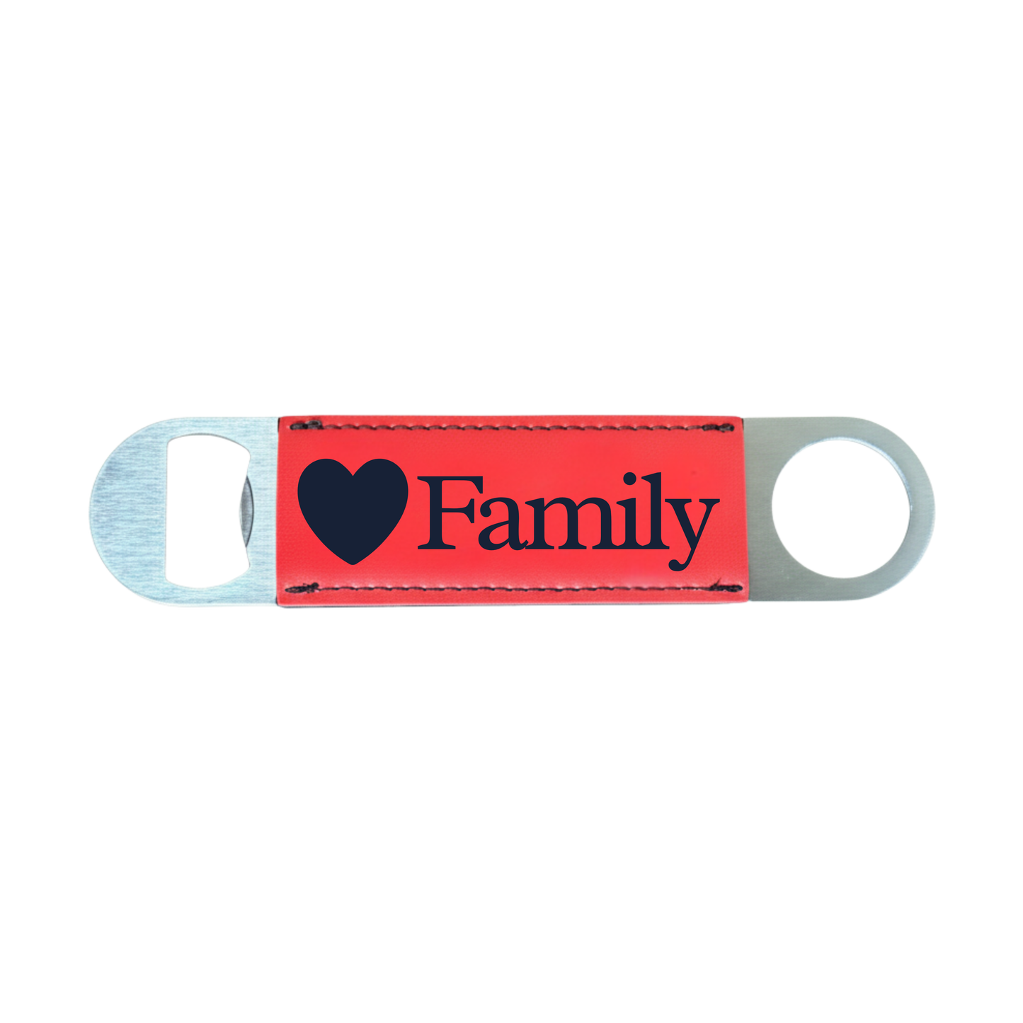 Personalized Leatherette Bottle Opener