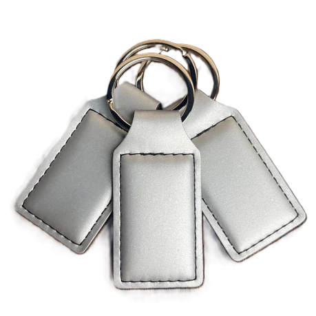 Custom Leatherette Keychain