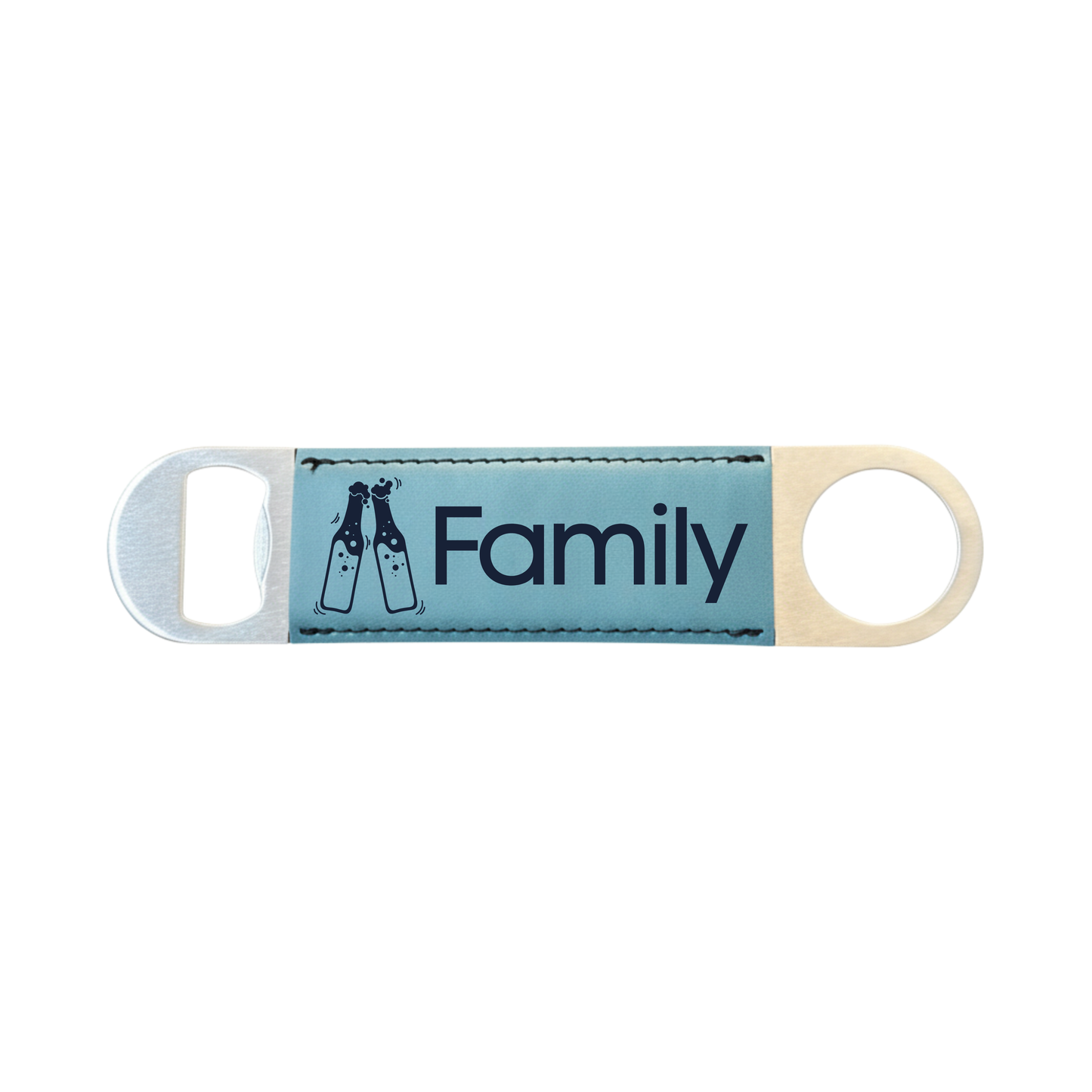 Personalized Leatherette Bottle Opener