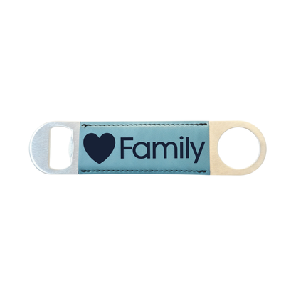 Personalized Leatherette Bottle Opener