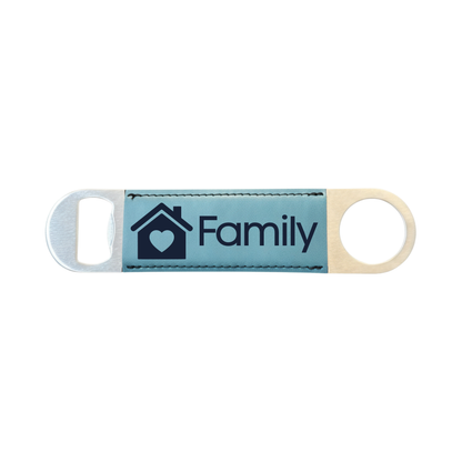 Personalized Leatherette Bottle Opener