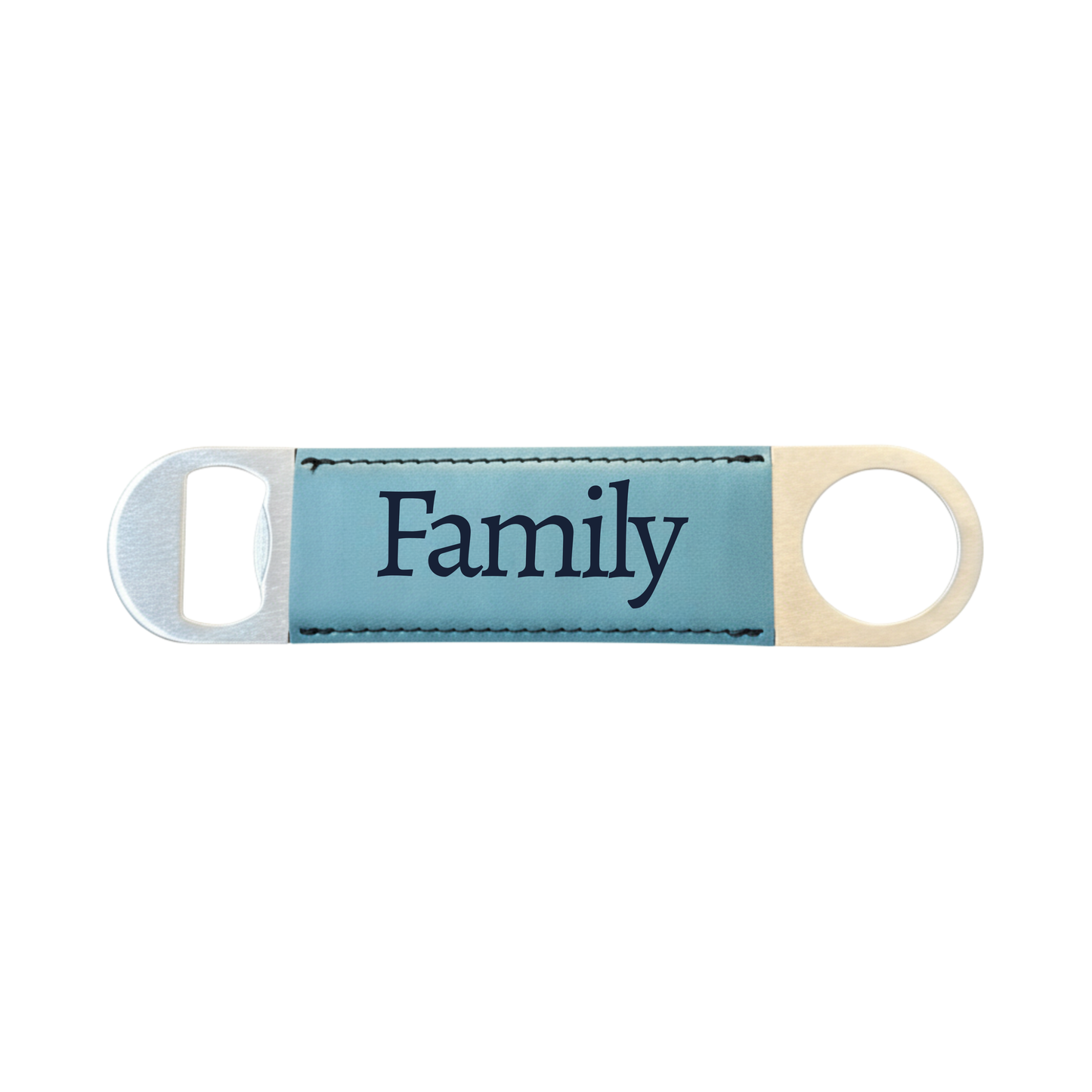 Personalized Leatherette Bottle Opener