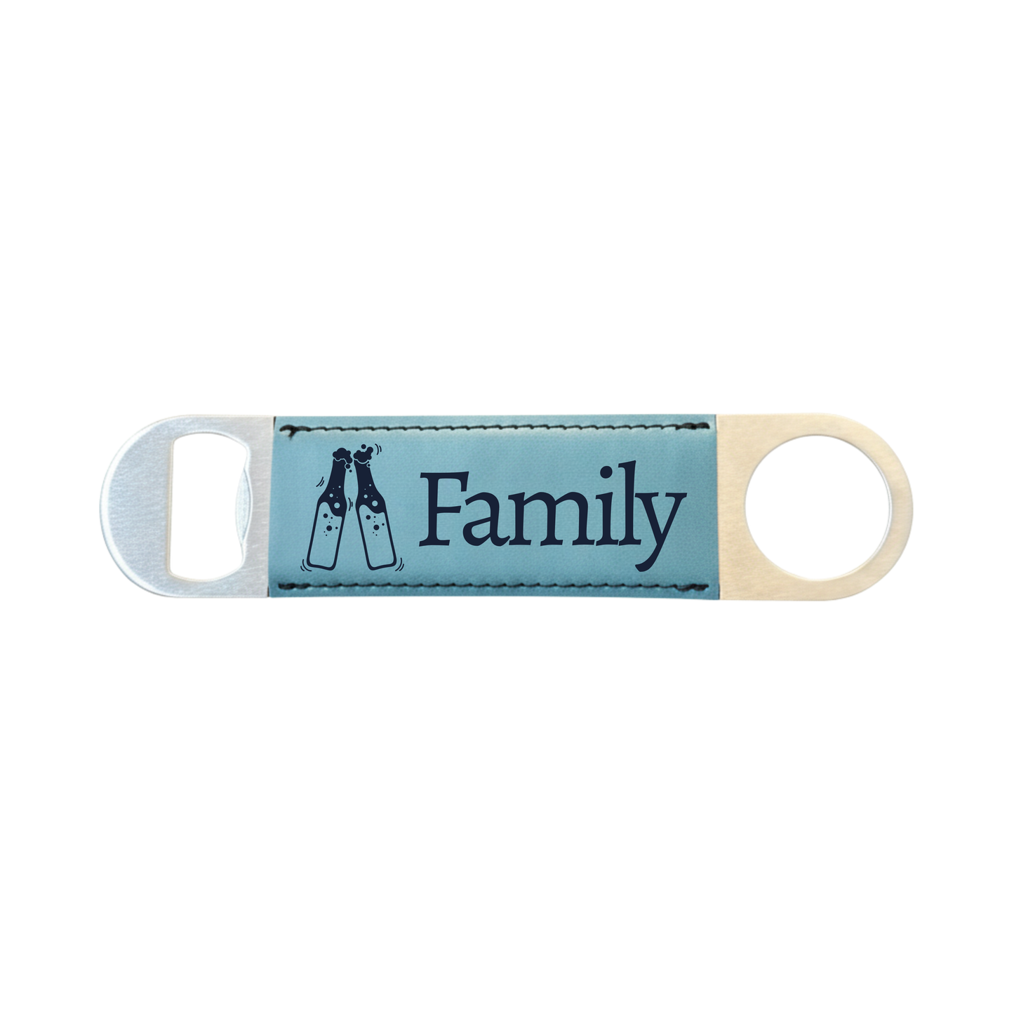 Personalized Leatherette Bottle Opener