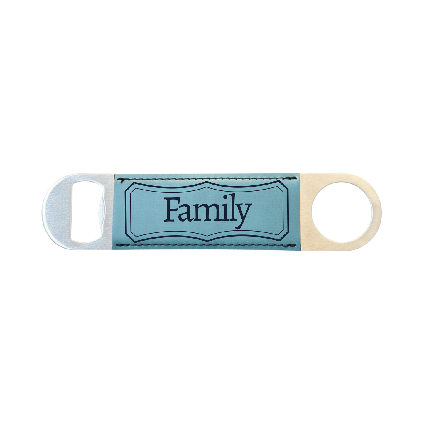 Personalized Leatherette Bottle Opener