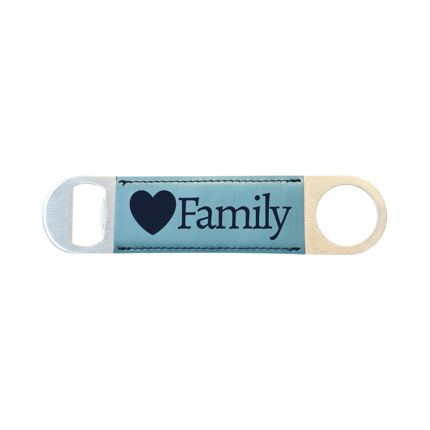 Personalized Leatherette Bottle Opener