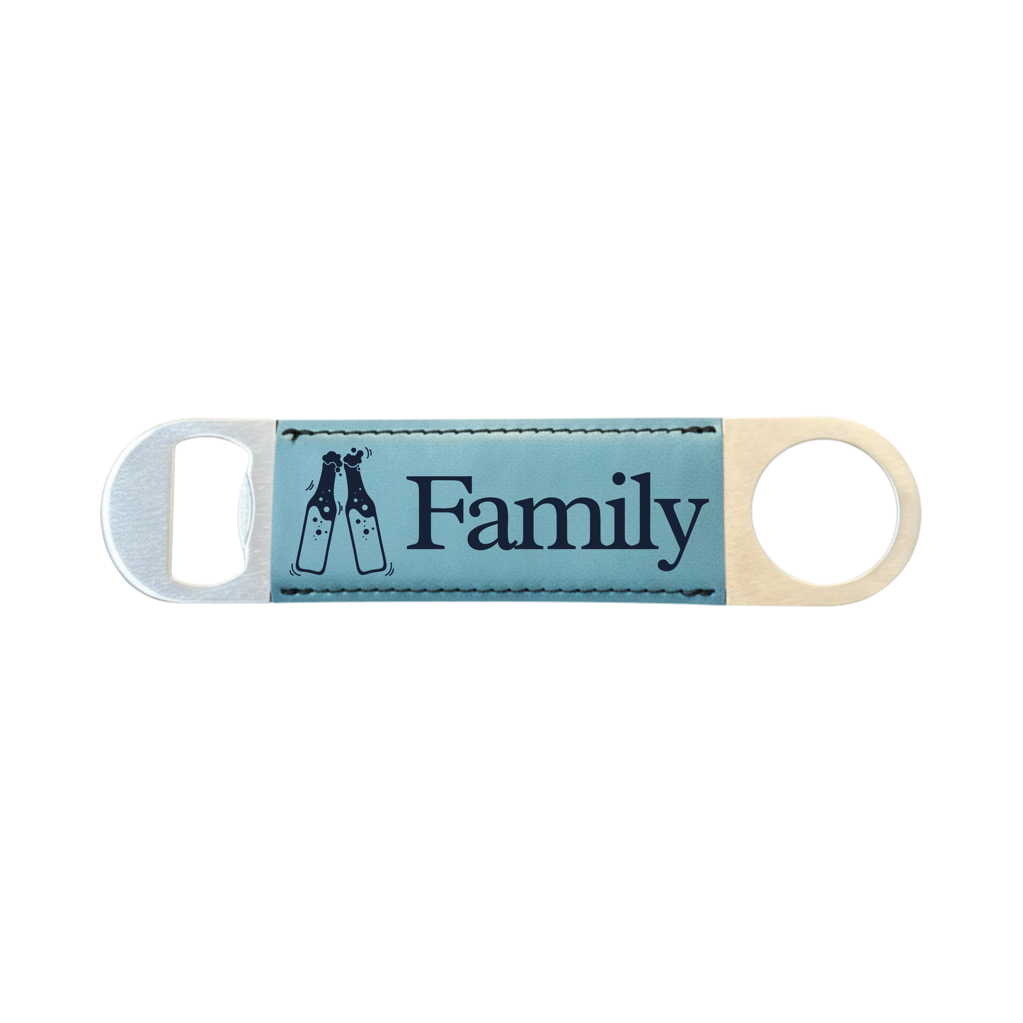 Personalized Leatherette Bottle Opener