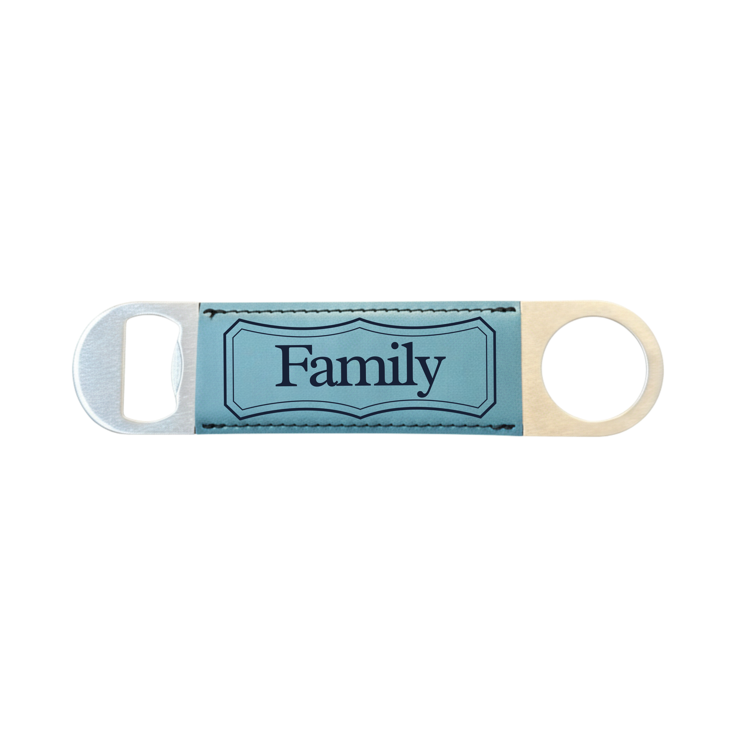Personalized Leatherette Bottle Opener