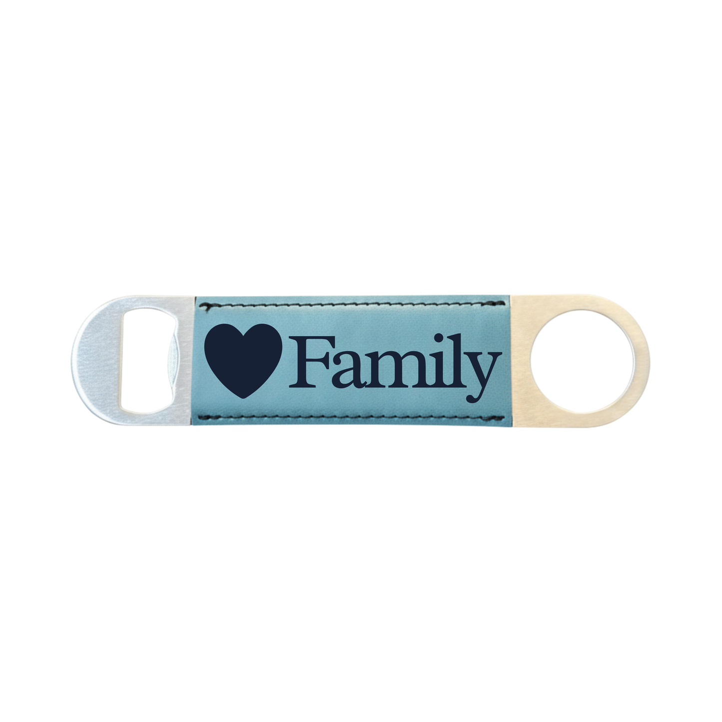 Personalized Leatherette Bottle Opener