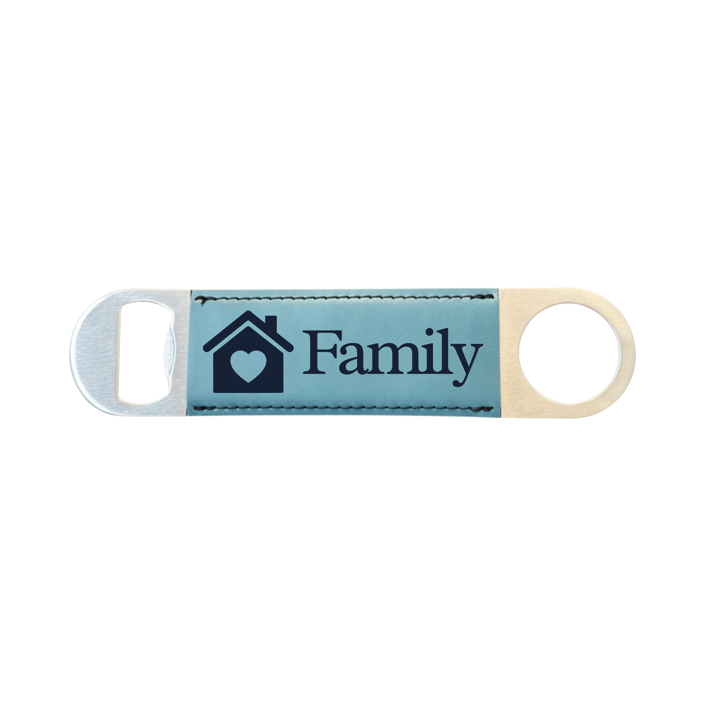 Personalized Leatherette Bottle Opener