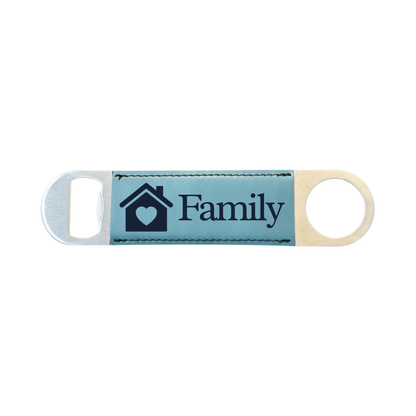 Personalized Leatherette Bottle Opener