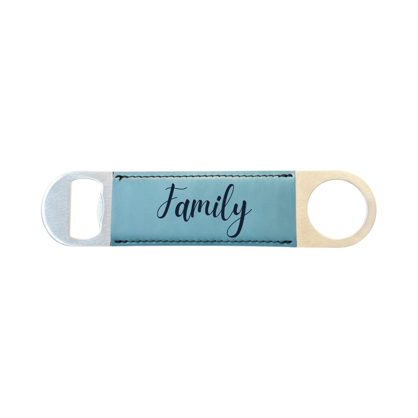 Personalized Leatherette Bottle Opener