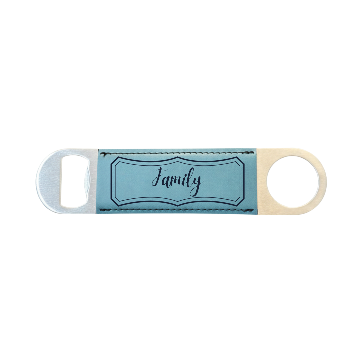 Personalized Leatherette Bottle Opener