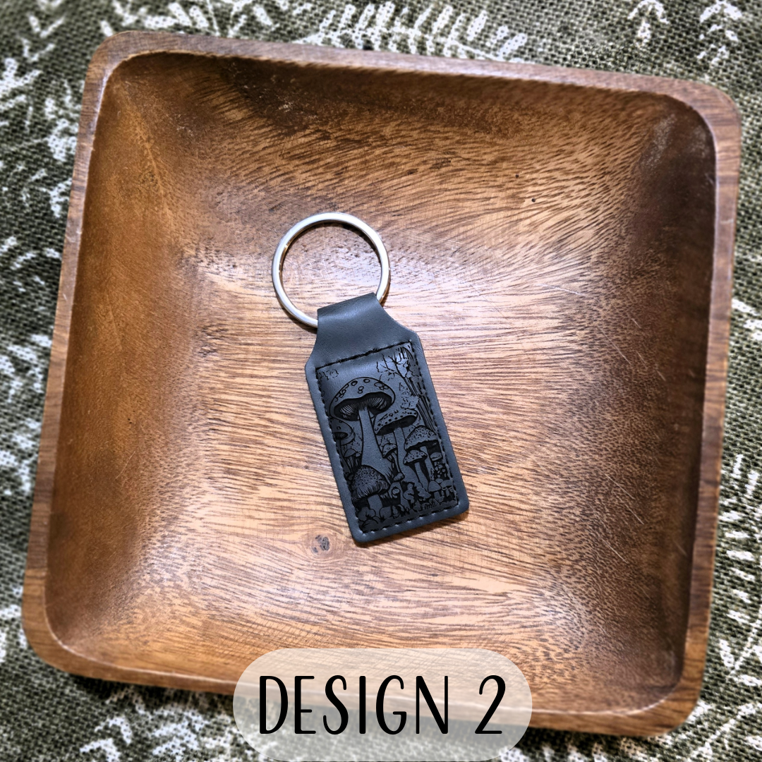 Premium Leatherette Keychain