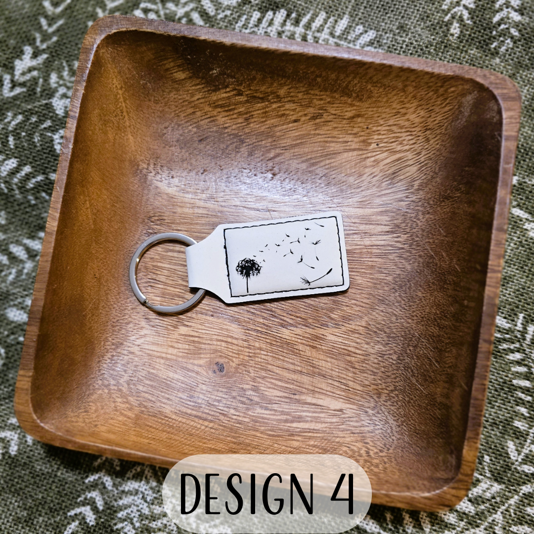 Premium Leatherette Keychain