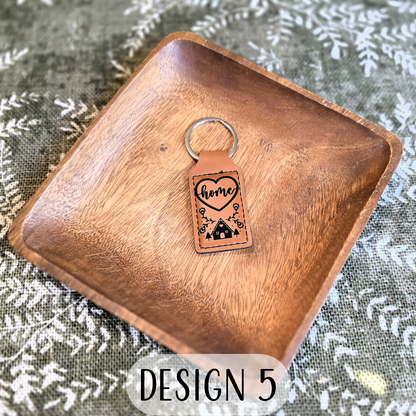 Premium Leatherette Keychain